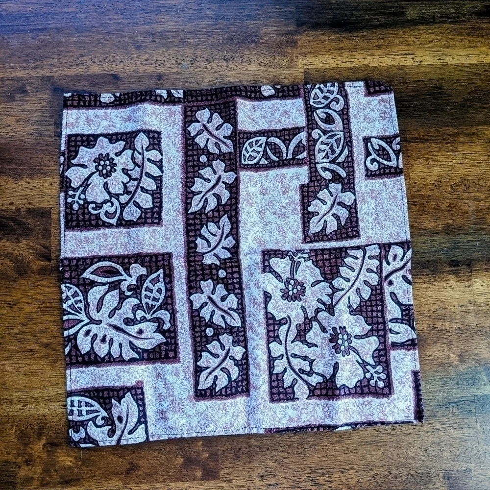 Cloth Monstera Leaf Napkins (x4)